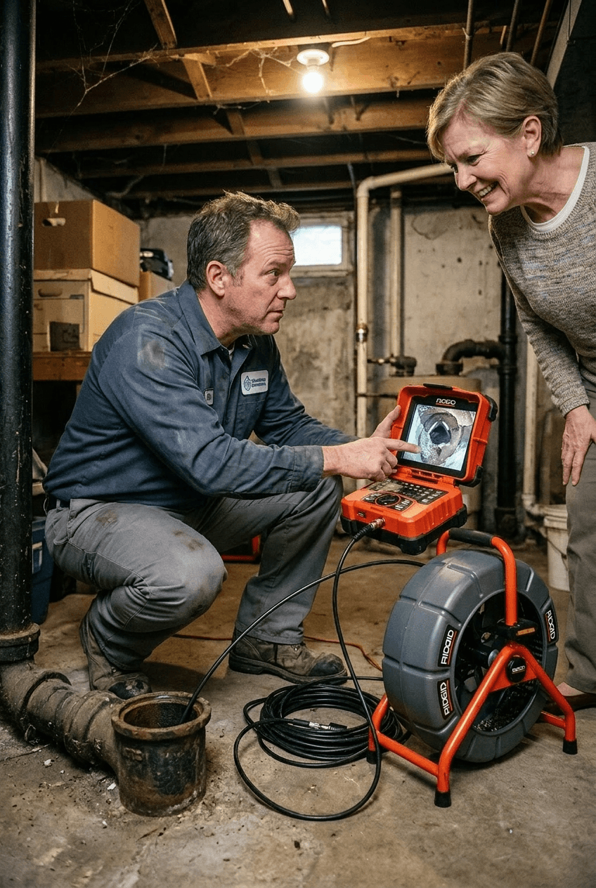 Sewer Scans done by Lesperance Plumbing