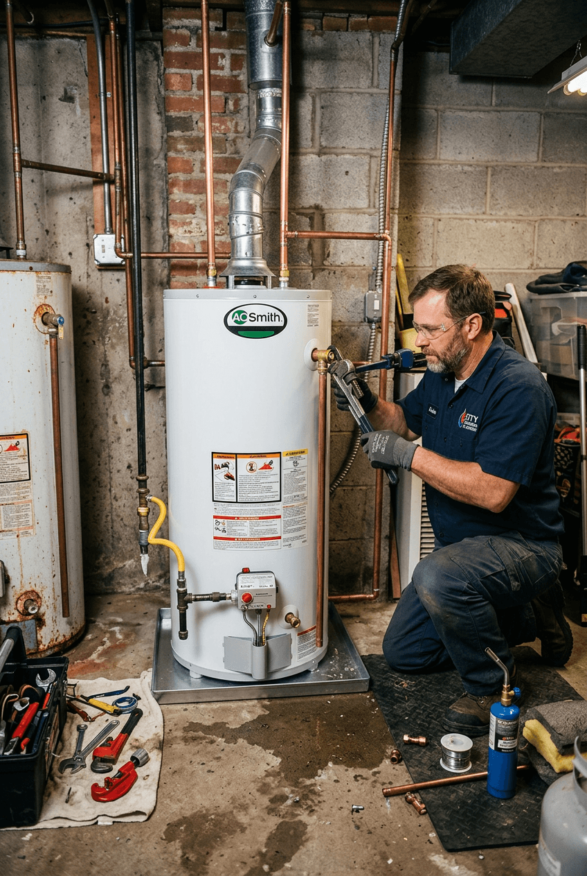 Water Heater Health Checks Repairs and Installs by Lesperance Plumbing